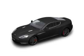 Aston Martin  - 2010 matt black - 1:18 - Welly - 18045mbk - welly18045mbk | Toms Modelautos