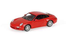 Porsche  - red - 1:43 - Minichamps - 436063020 - mc436063020 | Toms Modelautos