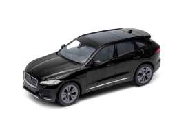 Jaguar  - 2016 black - 1:24 - Welly - 24070bk - welly24070bk | Toms Modelautos