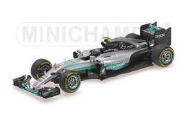 Mercedes Benz  - 2016 silver - 1:43 - Minichamps - 410160706 - mc410160706 | Toms Modelautos