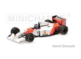 McLaren Honda - 1993 white/orange - 1:43 - Minichamps - 537934307 - mc537934307 | Toms Modelautos