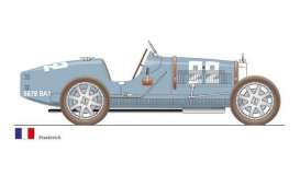 Bugatti  - 1924 blue - 1:18 - CMC - 100-004 - cmc100-004 | Toms Modelautos