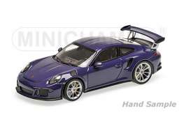 Porsche  - 2013 ultraviolet - 1:18 - Minichamps - 155066221 - mc155066221 | Toms Modelautos