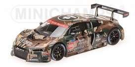 Audi  - R8 2016 brown/green - 1:18 - Minichamps - 155161178 - mc155161178 | Toms Modelautos