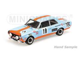 Opel  - 1971 gulf blue/orange - 1:18 - Minichamps - 155714618 - mc155714618 | Toms Modelautos