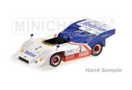 Porsche  - 1974 white/blue/red - 1:43 - Minichamps - 437746502 - mc437746502 | Toms Modelautos