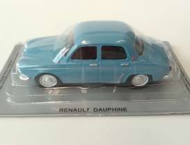 Renault  - Dauphine blue - 1:43 - Magazine Models - PCdauphine - MagPCreDauphine | Toms Modelautos