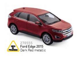 Ford  - 2015 dark red metallic - 1:43 - Norev - 270555 - nor270555 | Toms Modelautos
