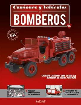 GMC  - CCKW 353 red - 1:43 - Magazine Models - fire15 - magfire15 | Toms Modelautos