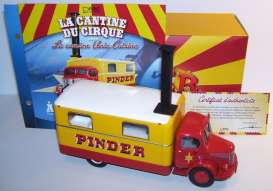 Pinder Circus Unic - Kitchen Truck yellow/red - 1:43 - Magazine Models - PinC02 - magPinC02 | Tom's Modelauto's