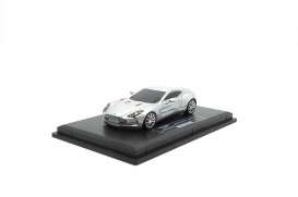 Aston Martin  - One 77 2016 silver - 1:87 - FrontiArt - HO-05 - FHO-05 | Toms Modelautos