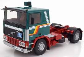 Volvo  - F12 1972 green/white/red - 1:18 - Road Kings - 180032 - rk180032 | Toms Modelautos