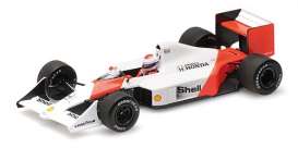 McLaren Honda - 1988 white/orange - 1:43 - Minichamps - 537884199 - mc537884199 | Toms Modelautos