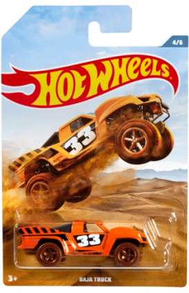 Baja Truck  - 2019 orange - 1:64 - Hotwheels - FYY72 - hwmvFYY72 | Toms Modelautos