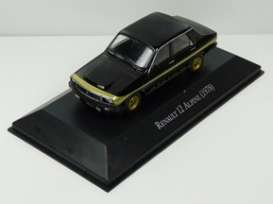 Renault  - 12 1978 black - 1:43 - Magazine Models - ARG43 - magARG43 | Toms Modelautos