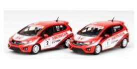 Honda  - Jazz GK5 red/white - 1:64 - Inno Models - in64GK5THRI - in64GK5THRI | Toms Modelautos