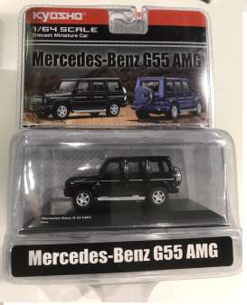 Mercedes Benz  - AMG G55 black - 1:64 - Kyosho - 07021G1B - KYO7021G1B | Toms Modelautos