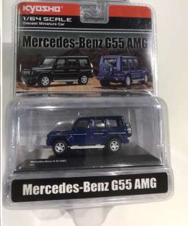 Mercedes Benz  - AMG G55 blue - 1:64 - Kyosho - 07021G9B - kyo7021G8B | Toms Modelautos