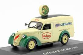 Fiat  - 1100 ELR light yellow/green - 1:43 - Magazine Models - magPubFi1951 | Toms Modelautos