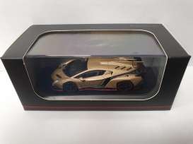Lamborghini  - Veneno gold - 1:64 - Kyosho - 7040A1 - kyo7040A1 | Toms Modelautos