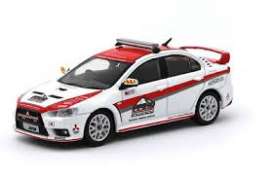 Mitsubishi  - Evo X white/red - 1:64 - Tarmac - T64-004-PP - TC-T64-004PP | Toms Modelautos