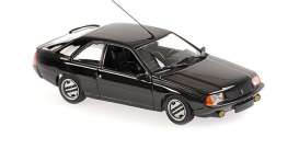 Renault  - Fuego 1984 black - 1:43 - Maxichamps - 940113521 - mc940113521 | Tom's Modelauto's