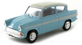 Ford  - Anglia MKI blue/white - 1:43 - Cararama - 4-17260 - cara17260 | Tom's Modelauto's