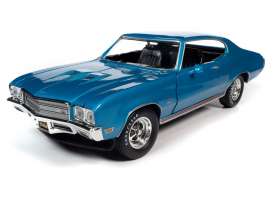 Buick  - Grand 1971 blue - 1:18 - Auto World - AMM1257 - AMM1257 | Toms Modelautos