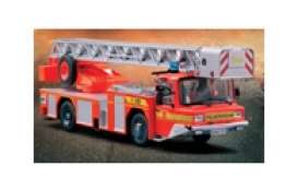 Iveco  - Magirus red-orange - 1:43 - Magazine Models - magfireSP06 | Toms Modelautos