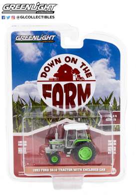 Tractor  - 1992 grey/green - 1:64 - GreenLight - 48050F - gl48050F | Toms Modelautos