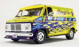 Chevrolet  - G-series Van *Boogie Van* 1976 yellow/graphics - 1:18 - Acme Diecast - 1802101 - acme1802101 | Toms Modelautos