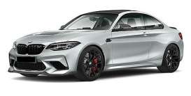 BMW  - M2 CS 2020 silver metallic - 1:18 - Minichamps - 155021024 - mc155021024 | Toms Modelautos