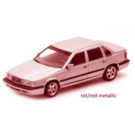 Volvo  - 850 saloon 1994 red metallic - 1:87 - Minichamps - 870171100 - mc870171100 | Toms Modelautos