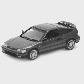 Honda  - CR-X MK2 1987 black - 1:87 - Minichamps - 870161022 - mc870161022 | Toms Modelautos