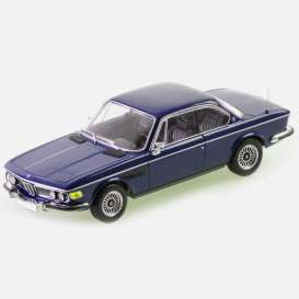 BMW  - 3.0 CSI 1971 blue metallic - 1:87 - Minichamps - 870020020 - mc870020020 | Toms Modelautos
