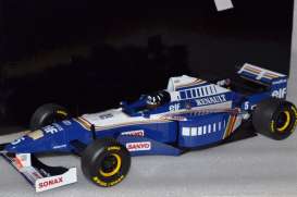 Williams Renault - FW18 1996 blue/white - 1:43 - Minichamps - 436966605 - mc436966605 | Toms Modelautos