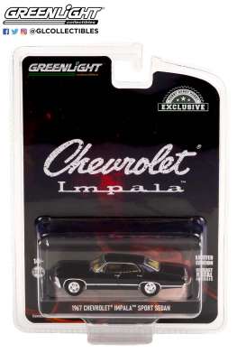 Chevrolet  - Impala 1967 black - 1:64 - GreenLight - 30333 - gl30333 | Toms Modelautos