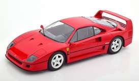 Ferrari  - F40 1987 red - 1:18 - KK - Scale - 180691 - kkdc180691 | Tom's Modelauto's