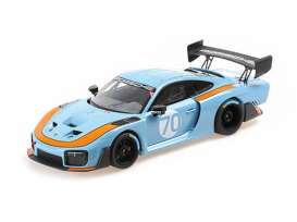 Porsche  - 935/19 2020 blue - 1:18 - Minichamps - 155067570 - mc155067570 | Toms Modelautos