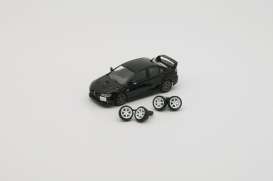 Mitsubishi  - Lancer Evo X 2007 black - 1:64 - BM Creations - 64B0118 - BM64B0118rhd | Toms Modelautos