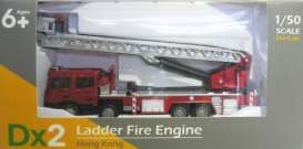 Fire Engines  - Dx2 Ladder red - 1:50 - Tiny Toys - ATC64043 - tinyATC64043 | Toms Modelautos