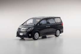 Toyota  - Alphard 2012 black - 1:18 - Kyosho - KSR18013bk - kyoKSR18013bk | Toms Modelautos