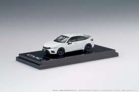 Honda  - Civic white pearl - 1:64 - Hobby Japan - HJ641046AW - HJ641046AW | Toms Modelautos