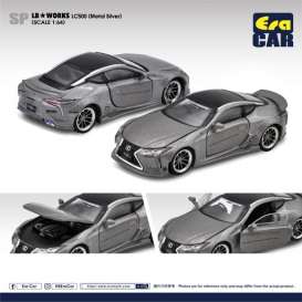 LB Works Lexus - LC500 2022 silver - 1:64 - Era - LS21LC2701 - EraLS21LC2701 | Toms Modelautos