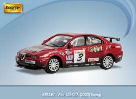 Alfa Romeo  - 156 GTA #3 Racing 2003 red - 1:87 - Ricko - 38340 - ric38340 | Toms Modelautos