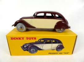 Peugeot  - 402 Taxi brown/creme - Magazine Models - magDT402Taxi | Toms Modelautos