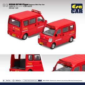 Nissan  - NV 100 2020 red - 1:64 - Era - NS21NV93 - EraNS21NV93 | Toms Modelautos