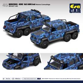 Mercedes Benz  - G63 AMG blue - 1:64 - Era - MB226X64501 - EraMB226X64501 | Toms Modelautos