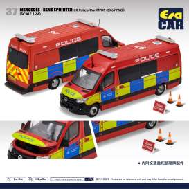 Mercedes Benz  - Sprinter red/yellow/blue - 1:64 - Era - MB22SPR3701 - EraMB22SPR3701 | Toms Modelautos