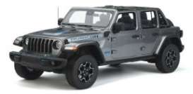 Jeep  - Wrangler 2022 silver - 1:18 - GT Spirit - GT419 - GT419 | Tom's Modelauto's